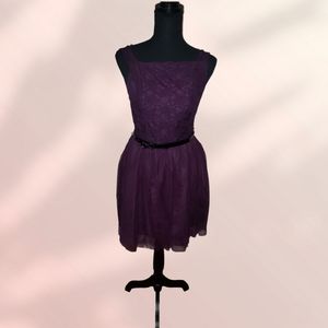 💖Purple Princess Vera Wang Dress (Size 3)